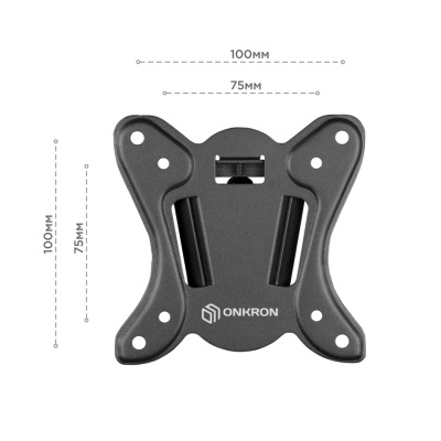 Кронштейн для телевизора Onkron R4 настенный, наклонно-поворотный, 10-32 дюйма, черный