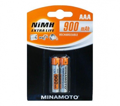 Аккумулятор Minamoto AAA 900 mAh, 1.2В