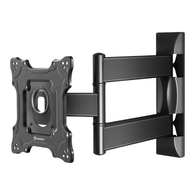 Кронштейн для телевизора Onkron NP25 настенный, наклонно-поворотный, 17-43 дюйма, черный